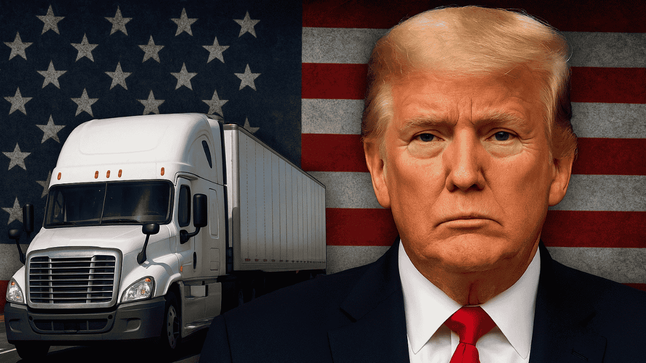 Truckers face U.S. trucking freight recession amid new trade and licensing regulations