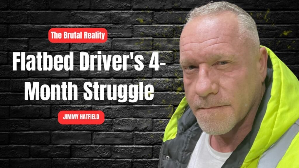 Owner Operator Trucking driver Jimmy Hatfield discussing low freight rates, truck breakdowns, and startup challenges in the trucking industry